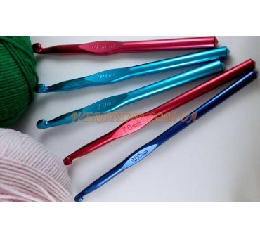 Крючок для вязания (цветной сплав)