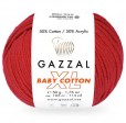 BABY COTTON XL 3443 красный