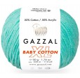 BABY COTTON XL 3452 св.голубая бирюза