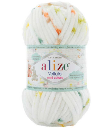 ALIZE VELLUTO MINI COLORS 8107