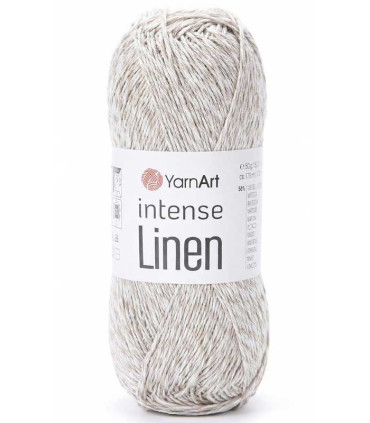 YARNART INTENSE LINEN 4100 ваниль