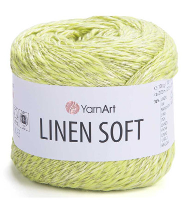 YARNART LINEN SOFT 7311 салат