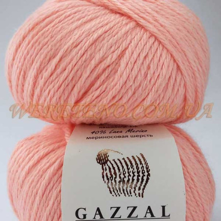 GAZZAL BABY WOOL XL 834 персиковый