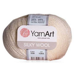 YARNART SILKY WOOL 