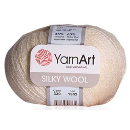 YARNART SILKY WOOL 