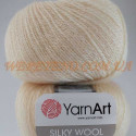 SILKY WOOL 330 молочный