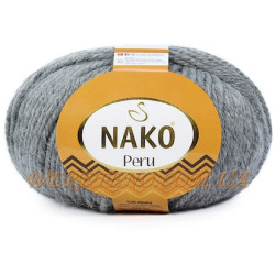 PERU 194 серый меланж