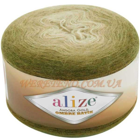 ANGORA GOLD OMBRE BATIK 7355