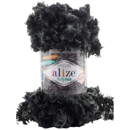 PUFFY FUR 6122 антрацит